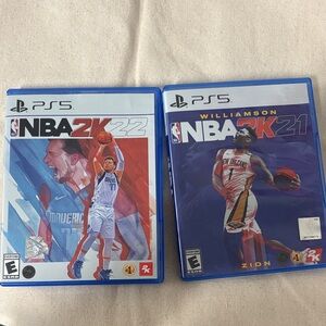 NBA 21 and NBA 22 PS5 Game Bundle